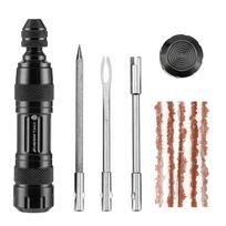 Bicycle Repair Tool Wrench Drill Bit Tubeless Tire Repair Portable Emergency Electric Vehicle Tubeless Tire Sealant Strip Kit