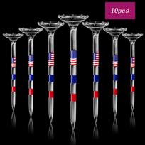 Golf Tees Golf Tees 3 1/4'' Unbreakable Transparent Acrylic Long Golf Tees Bulk With Big Cup & 8 Prongs Golf Accessories For Men