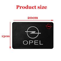 For Opel Insignia Astra G J F K Vectra C H Corsa C B D Car Dashboard Sticky Accessories Anti-Slip Mat Silicone Anti-Slip Sticker juoda