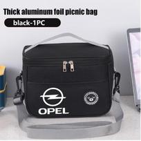 Insulated Lunch Bag Bento Pack Aluminum Foil Rice Bag Meal Pack For Opel ADAM ASTRA J K CORSA E INSIGNIA MOKKA VIVA Meriva