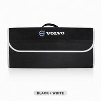 Volvo automobilio bagažinės organizatoriaus dėžė Didelės talpos sulankstomas laikymo krepšys Xc60 Xc90 V40 V60 S60 V50 V90 S80 C40 XC40 V70 XC70 C30 C70 juoda