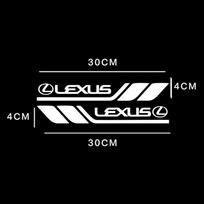 Suitable for Lexus logo ES300 IS300 IS350 ES250 ES350 IS250 CT200H GS350 NX200 sticker decal logo sticker badge balta