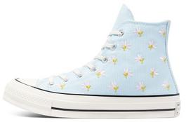 Converse Wmns Chuck 70 High 'Embroidered Floral Print - Chambray Blue' 36