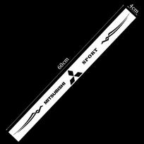 3D Laser Chrome Car Body Styling Sticker Car Decor Accessories for Mitsubishi Eclipse Cross Xpander Ralliart Mirage Colt