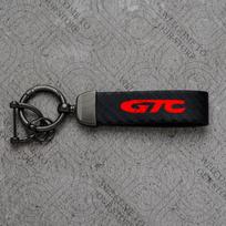 For Opel GTC Logo Insignia Zafira Adam Astra Mokka VXR GSI GS Movano Car Carbon Fiber Leather Car KeyChain Custom Key Rings Gift