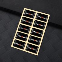 10PCS Car Emblem Epoxy Resin Sticker Decorative Decal Badge For MITSUBISHI Ralliart Lancer Competition Outlander ASX EX Cross