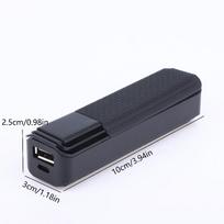 1/2Pcs Portable USB Charging Case 18650 Battery Box DIY Power Bank Charger Case For Arduino Projects