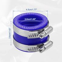 Motoforti 35mm 40mm 45mm ID Motorcycle Carburetor Adapter Inlet Intake Pipe Manifold Adapter Boot Sleeve Interface w/ Clamps