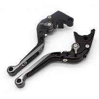 For Honda CA125 Rebel 1995 1996 1997 1998 1999 Adjustable Motorcycle Folding Extendable Brake Clutch Lever pilka spalva