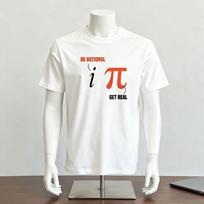 Be Rational Get Real Funny Math Symbols Graphic T Shirts Women Unisex Summer Fashion Casual Cotton Shirt Mathematics Teacher Gift S