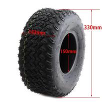 1 piece 15X6.00-6 tubeless wide tire for four-wheel ATV go-kart sightseeing car lawnmower tire accessories