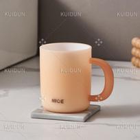 KUIDUN Frosted Gradient Toothbrush & Mouthwash Cup
