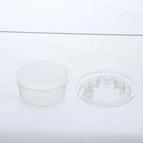 20Pcs Disposable Tattoo Cup Holder Transparent Plastic Tattoo Needle Holder Rinsing Diluting Drying Ink Cup one size