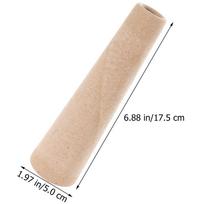 12pcs Yarn Winder Tubes High-Efficiency Paper Cones for Wool Yarn Knitting Tools for Beginners Yarn Ball Winding Paper Tubes šviesiai ruda spalva