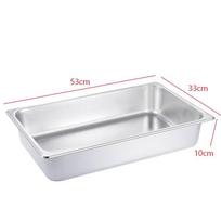 Stainless Steel Rectangular Food Pan