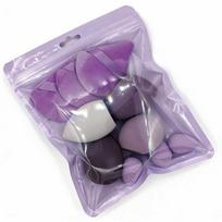 10Pcs All-Purpose Makeup Sponge Set Cosmetic Blender Beauty Eggs Velvet Triangle Powder Puff Finger Puffs Make Up Accessories