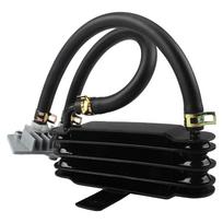 Pitbike 125cc Moto Oil Cooler Universal Dirt Bike Cooling Kit 4 Row Enduro Motocross Accessories Oil Radiator For Motorcycles juoda
