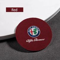 Car Coaster Water Cup Bottle Holder Anti-slip Pad Mat Decoration For Alfa Romeo giulietta 159 mito giulia stelvio 147 Accessorie