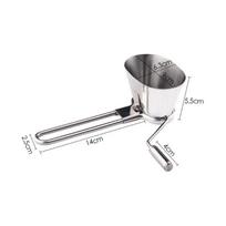 Stainless Steel Manual Herb Chopper Vegetable Grinder Food Chopper for Kitchen Cooking - Onion Garlic Parsley Coriander Mincer
