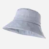 Summer Wide Brim Adjustable Bucket Hat Cotton UV Protection Fisherman Cap Unisex Adult Solid Colors Casual Spring Bob Panama Hat 55-58cm