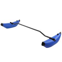 Pripučiamas baidarių stabilizatorius PVC kanojos atramų komplektas Plaukiojantis balansavimo valties priedas Blue mėlyna