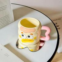 Creative funny mug gift box with souvenir practical ceramic cup for girlfriends, friends and girls birthday gifts 401-500ml