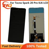 LCD Screen and Digitizer Full Assembly for Tecno Spark 20 Pro KJ6