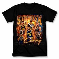 Stephen Curry Golden State Warriors Graphic T shirt Vintage Basketball Fan Tee S