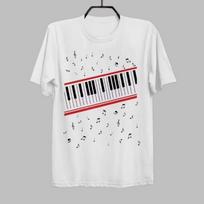 Michael Jackson panašaus stiliaus Piano Beat grafika 100% medvilnės unisex marškinėliai 2026 vasara Naujas Y2k vintage Unisex mados apvalios apykaklės T-shirt M