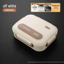 316 Stainless Steel Lunch Box, Food-Grade, Microwave-Safe, Sealed Bento Container for Work or School.