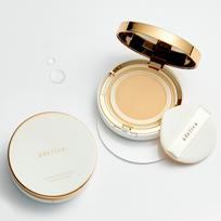 Atomy Adelica The New Gold Collagen Ampoule Cushion (1 Main Product + 1 Refill) 01 Peach Vanilla