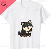 Shiba Inu Dog Anatomy Funny Pet Black Tan Doge Mom Cute TShirt Graphic T Shirts Harajuku Couple Camisas Streetwear S