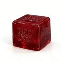 Dr Pepper x NeeDoh Malonus kubas Squishy Streso mažinimo žaislas, minkštas spaudžiamas Fidget kubas vaikams ir suaugusiems, nerimo mažinimo sensorinis žaislas bordinė
