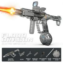 Long Range Shooting Electric Water Gun Toys Children Automatic Sensor Muzzle Flame Squirt Gun Kids Summer Beach Pool Party Toy pilka
