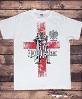 Poland Polska Knight Proud and Polish TShirt 100 Cotton ONeck Summer Short Sleeve Casual Unisexs Tshirt Size S3XL S