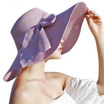 Women's Folable Floppy Hat,Wide Brim Sun Protection Straw Hat, UV Protection Beach Cap