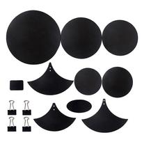 14pcs Drum Mute Pads Silencers Drumming Practice Rubber Foam Pad Cymbal Mute Pad Drum Mute Pad Set Of 14 juoda