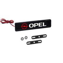 Automobile front net LED luminous logo, decorative logo For Opel Astra j g Insignia Corsa d Vectra c Zafira a Auto Gadgets