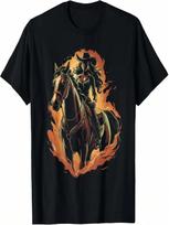 Black Cowgirl Western Rodeo African  Texas T-Shirt S įvairiaspalvis