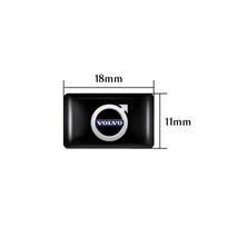 10/20Pcs 3D Epoxy Car Emblems Decor Stickers Auto Styling Accessories For Volvo Rdesign S80 V40 V50 V60 V70 S80L XC60 XC90 S40
