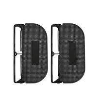 Motorcycle Electric Scooter Pedals 20-25mm Clamp Crash Bar Pedals 1Pair Motorcycle Widened NonSlip Folding Rubber Tread Supplies