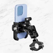 Motorcycle Bike Phone Holder Mount Not Block Camera Bicycle Scooter Phone Clip with 720 Degree Rotation for 4.7-7.2 Inch Phones China Mainland
