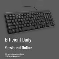 Logitech K106 Wired USB Keyboard