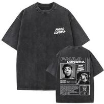 Rapper Paulo Londra Homerun Vintage Washed Cotton T-Shirt Me M