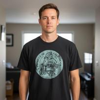 Kanvas by Katin Surf Shop California Black Retro Surfer 70s Vibe XL Graphic Tee 2XL