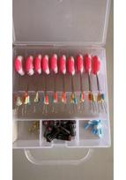 Ten-Piece Taiwan Fishing Accessory Set: Space Beans, Lead Foil, Float Seat, Swivel. Small Diameter (0.6-1.5)