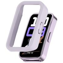 Watch Case for HUAWEI Band 10 9 8 Accessories All-Around Hard PC Bumper Frame shell Hollow Cover for huawei band10 band9 cases for Huawei Band 8 violetinė