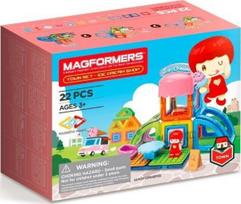 Magnetinis konstruktorius Magformers Town Set Ice Cream Shop 717008, 22 vnt.