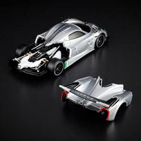 Hot Wheels RLC Exclusive Modeliukas ’21 Pagani Huayra R Silver (yra Sandėlyje)