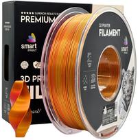 Silk PLA Dual Color Red Gold 3D Plastikas Smart Print 1.75mm 1kg